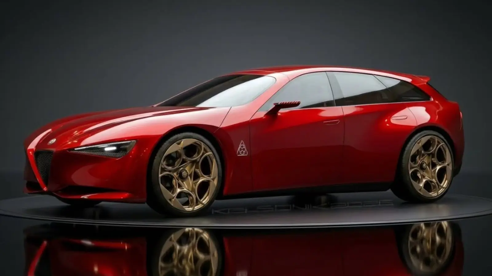 Conceptul Cuorerosso inspiră un nou Giulia Sportwagon