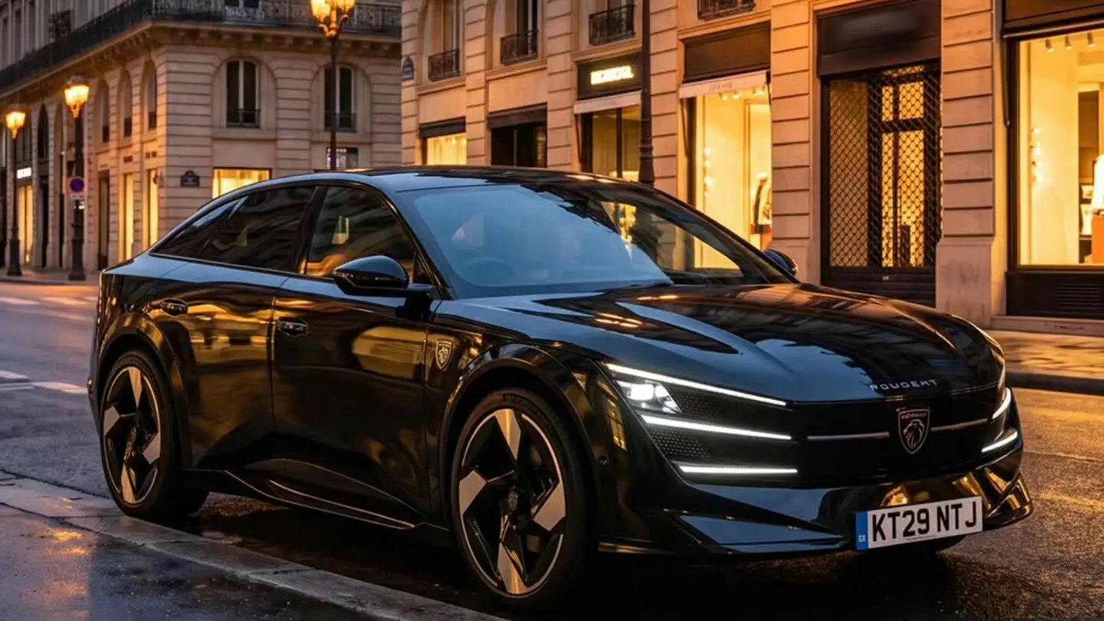 Peugeot 308 generația a patra primește un fastback virtual