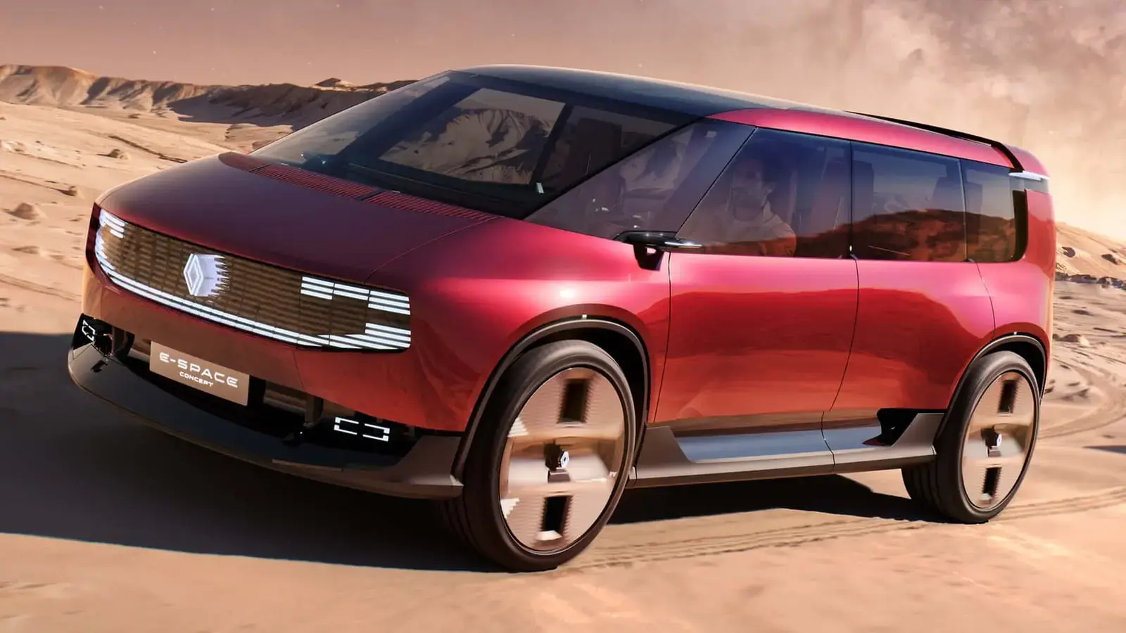 Renault E-Space: concept electric reinterpretat la Paris