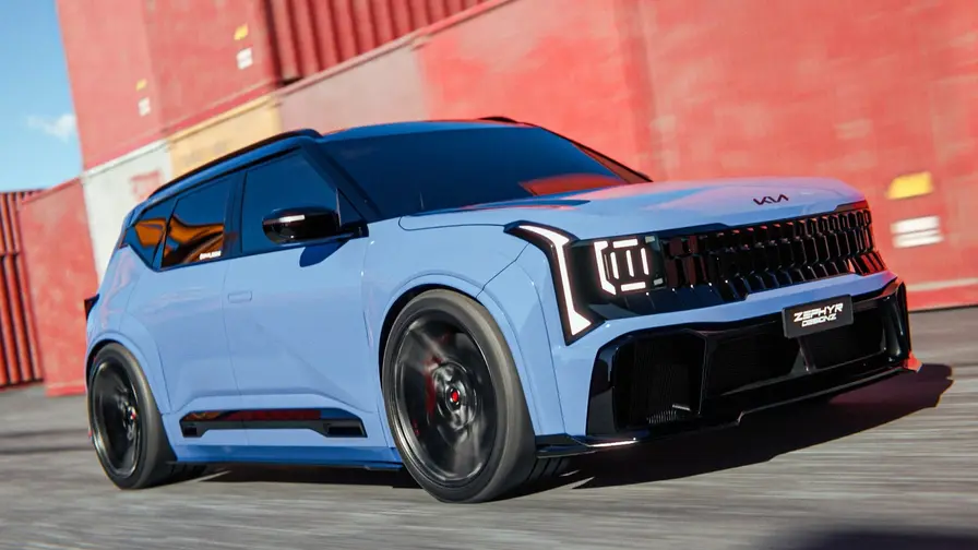 Kia Seltos 2027 în redare CGI: cum ar arăta un N sport
