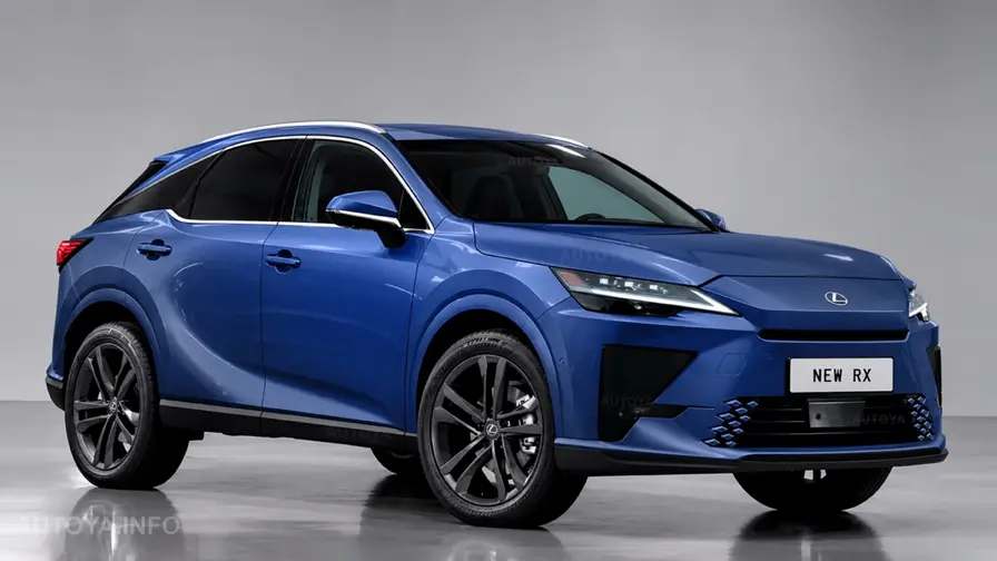 Lexus RX 2027: randări arată noi detalii exterioare