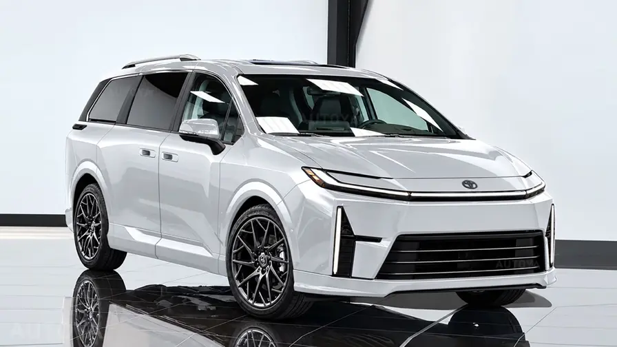 Randări digitale noi prezintă posibila Toyota Sienna 2027