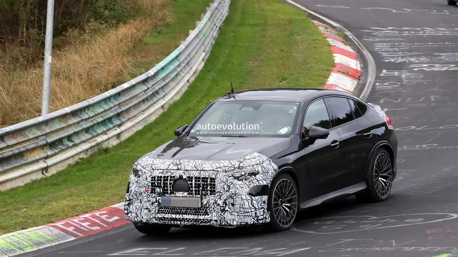 Mercedes-AMG GLC 53 Coupe 2028: actualizare de design