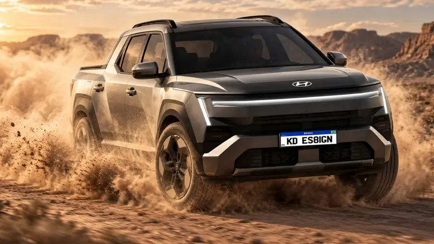 Hyundai Santa Cruz: trecere spre pickup mid-size cu cadru