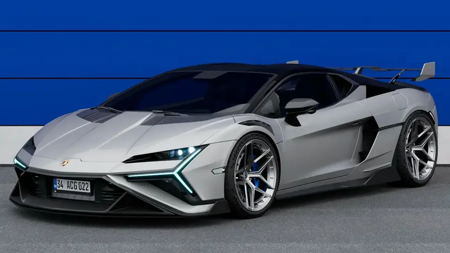 Temerario Spyder: varianta decapotabilă a Lamborghini