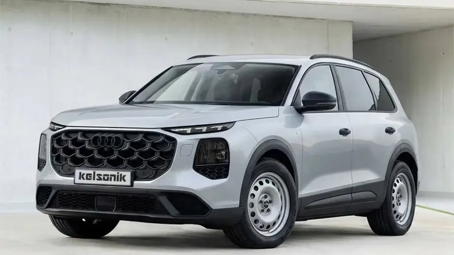 Randări CGI: Audi Q7 2027 în versiune de bază, simplificată