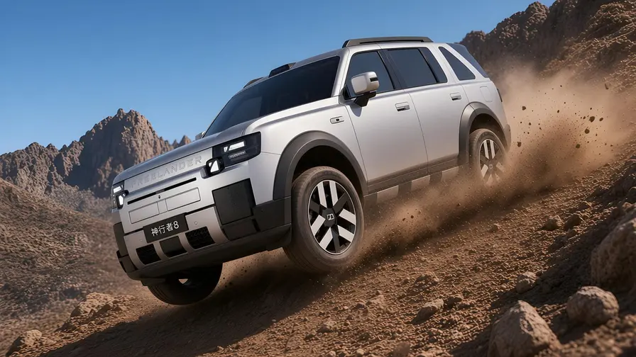 Chery-JLR Freelander 8 stabilește record la 6.002 m