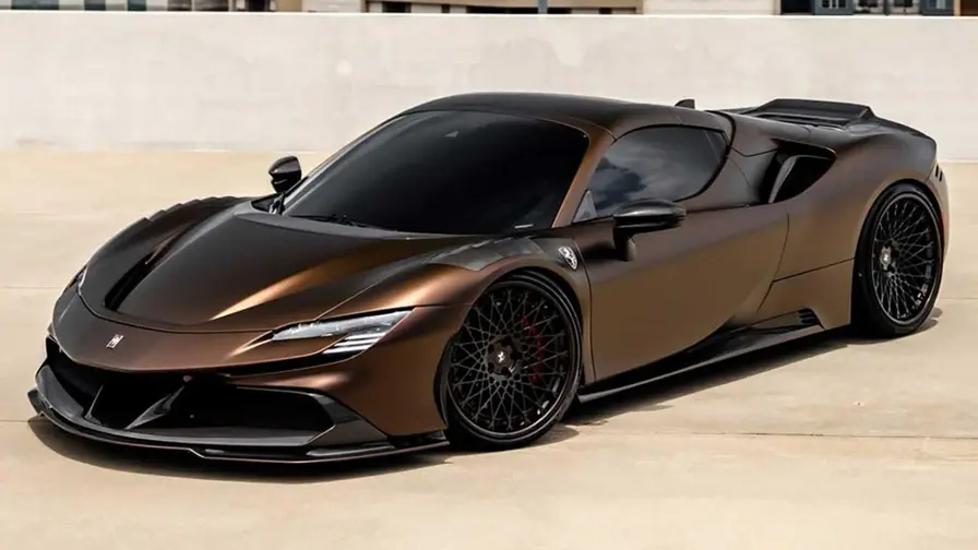 Ferrari SF90 Spider RS Edition transformat la 1.100 CP
