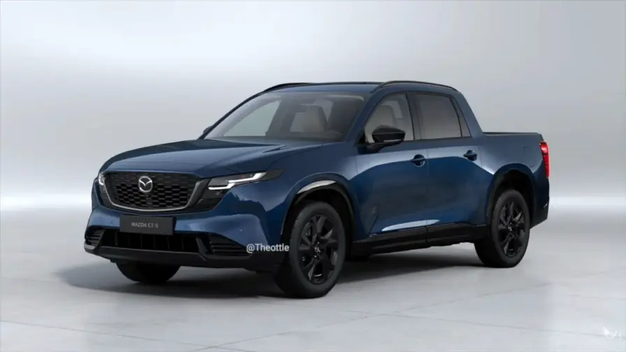 Randare Mazda CT-5: CX-5 transformat într-un pickup Randare Mazda CT-5: CX-5 transformat într-un pickup