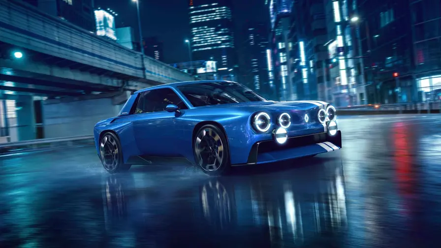 Renault 8 Gordini Concept: coupé electric de 270 CP