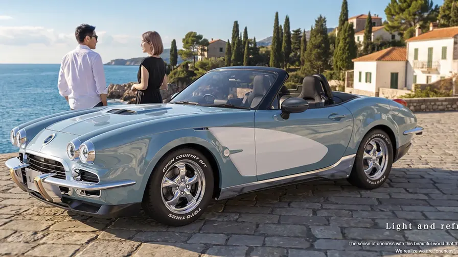 Mitsuoka LA1: roadster retro inspirat de Corvette C1