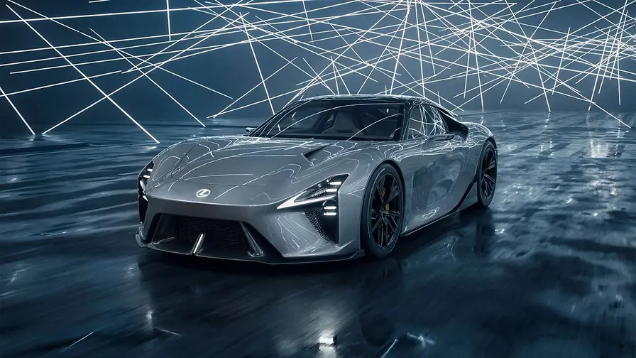 Noul Lexus LFA: prototip electric aproape de producție
