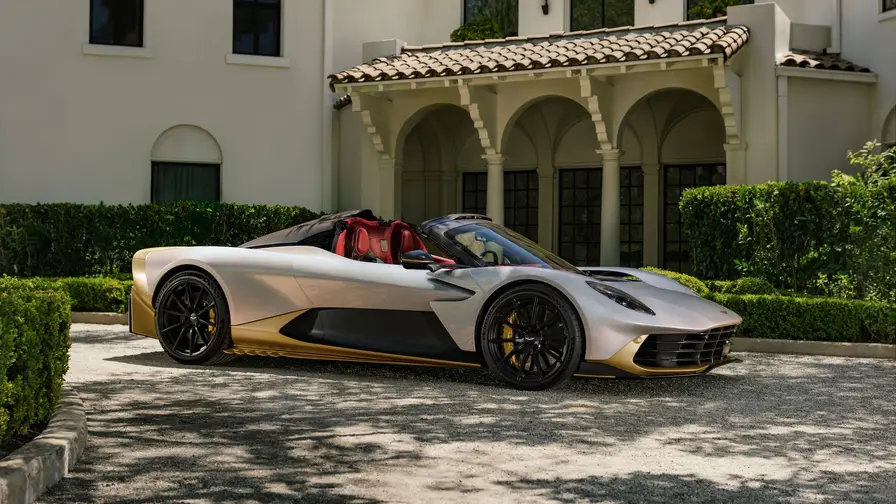 Aston Martin Valhalla Spider: supercar descoperit exclusiv