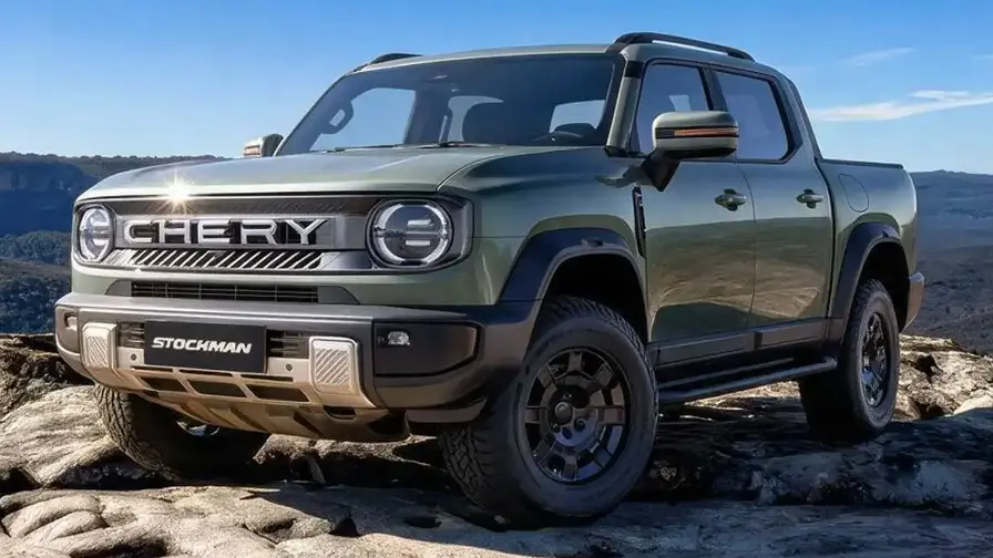 Chery Stockman: pickup hibrid plug-in diesel cu 469 CP