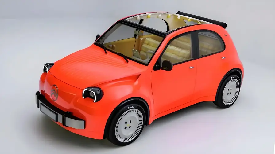 Citroen readuce 2CV electric: hatch cu patru uși din 2028