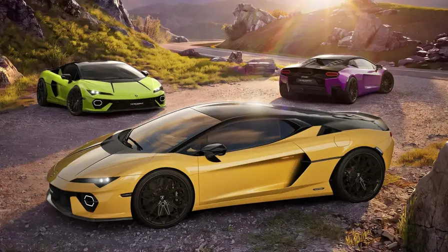 Lamborghini Temerario Tetoonro: design două tonuri exclusiv