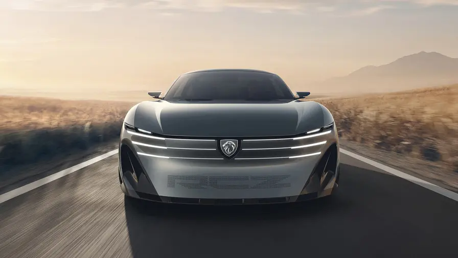 Peugeot RCZ Vision: concept electric cu baterie solidă