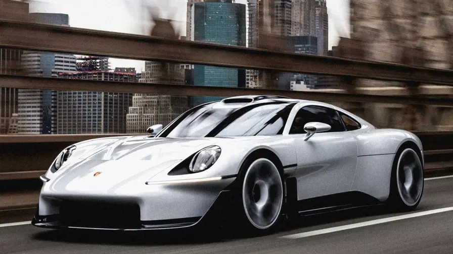 Porsche Mission S, prima apariție pe străzile New Yorkului