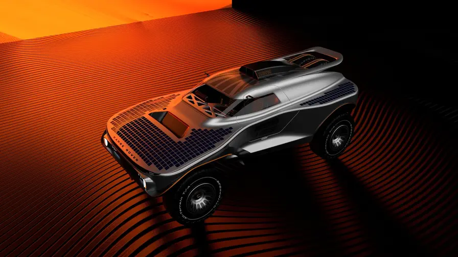 Range Rover Recovery: concept solar pentru Dakar reimaginat